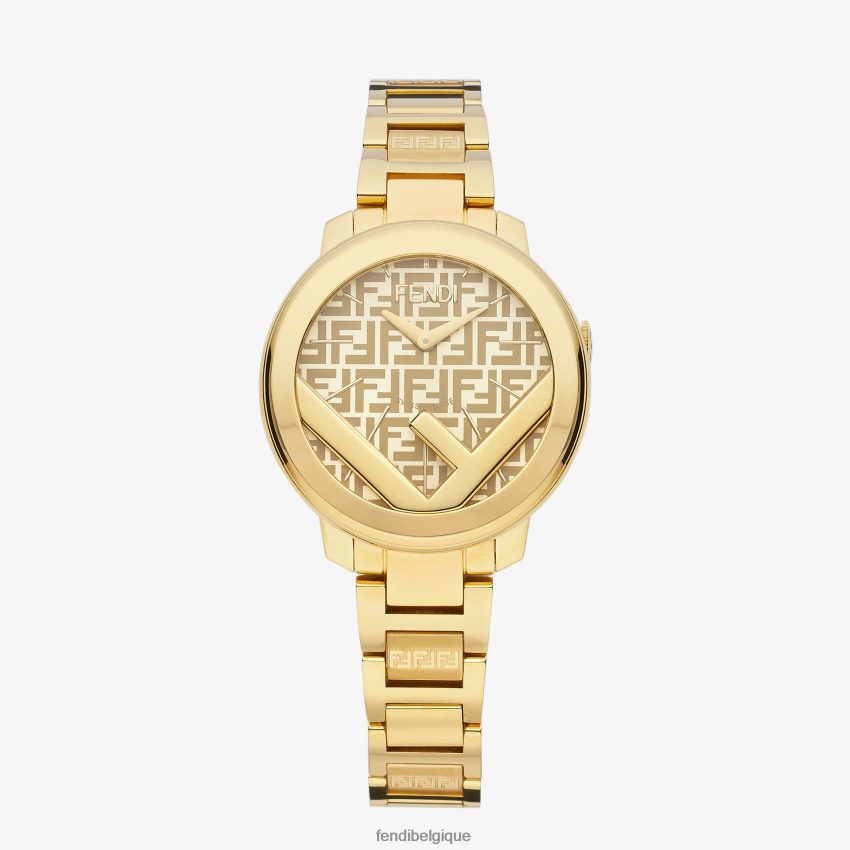 accessoires Fendi 28mm - montre ronde avec logo or femmes 8X8J2J171 Fendi Lunette De Soleil