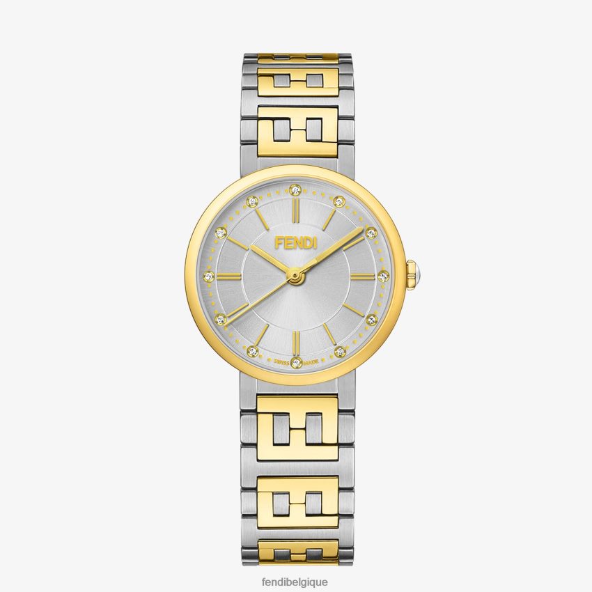 accessoires Fendi 29 mm - montre avec bracelet logo ff multicolore femmes 8X8J2J423 Fendi Lunette De Soleil