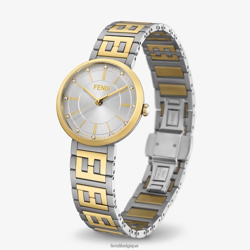 accessoires Fendi 29 mm - montre avec bracelet logo ff multicolore femmes 8X8J2J423 Fendi Lunette De Soleil