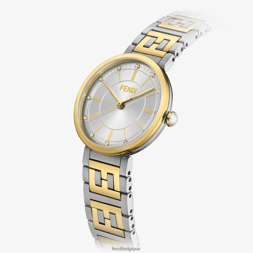 accessoires Fendi 29 mm - montre avec bracelet logo ff multicolore femmes 8X8J2J423 Fendi Lunette De Soleil