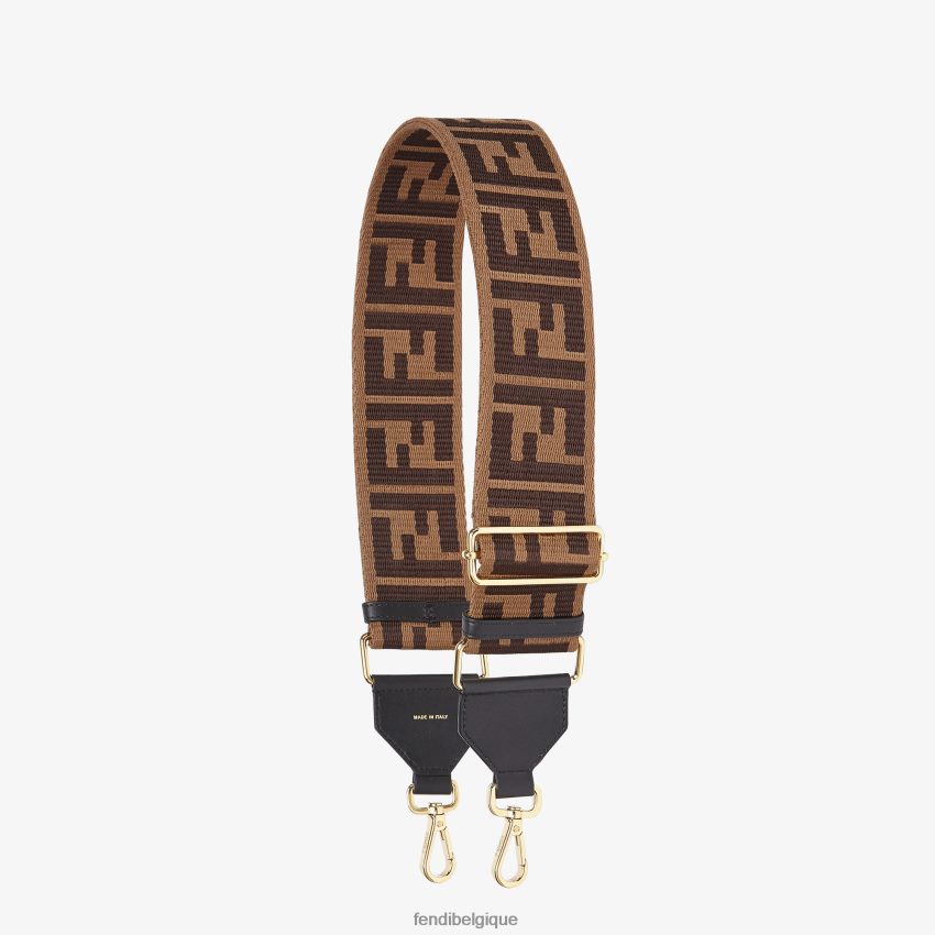 accessoires Fendi bandoulière en toile multicolore femmes 8X8J2J283 Fendi Sac