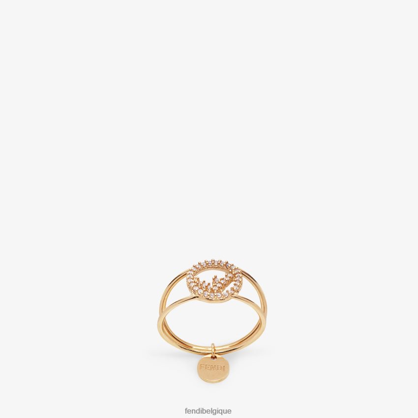 bijoux Fendi bague bague or femmes 8X8J2J1737 Fendi Lunette De Soleil