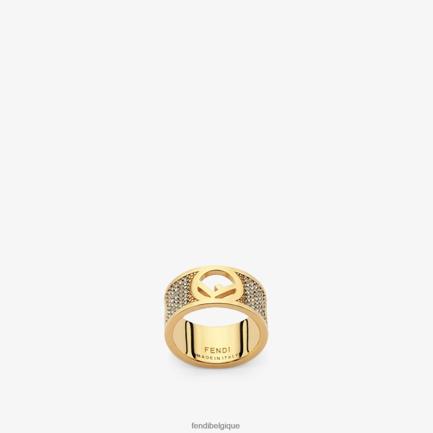 bijoux Fendi bague bague or femmes 8X8J2J1750 Fendi Sac
