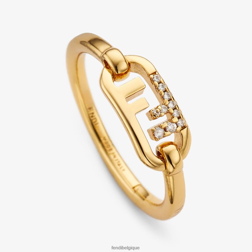 bijoux Fendi bague o\'lock or femmes 8X8J2J1690 Fendi Sac