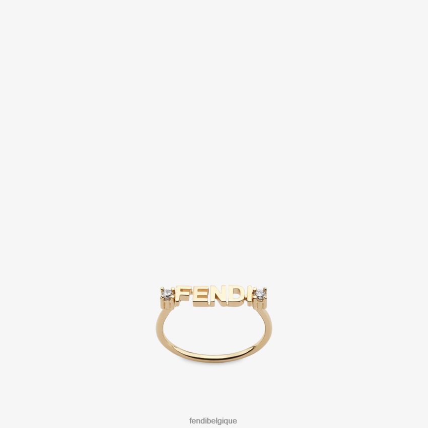 bijoux Fendi bague signature or femmes 8X8J2J1767 Fendi Lunette De Soleil