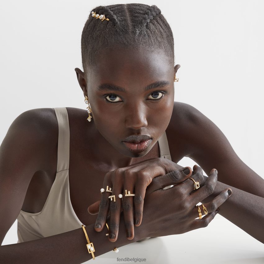 bijoux Fendi première sonnerie or femmes 8X8J2J1715 Fendi Belgique