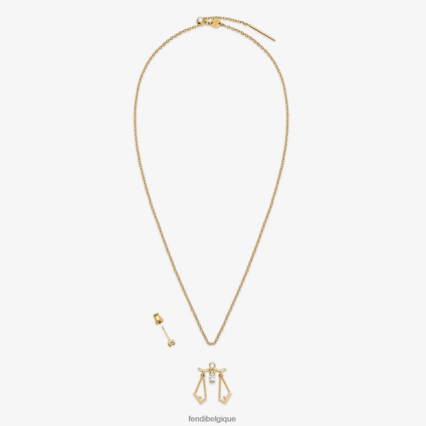 bijoux Fendi ensemble Balance or femmes 8X8J2J1639 Fendi Sac