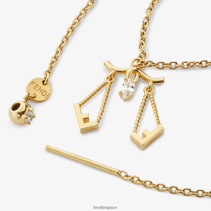 bijoux Fendi ensemble Balance or femmes 8X8J2J1639 Fendi Sac