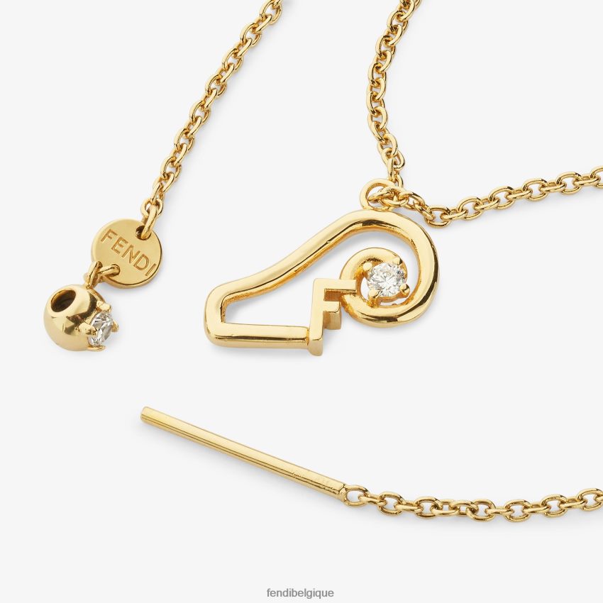 bijoux Fendi ensemble bélier or femmes 8X8J2J1633 Fendi Sac