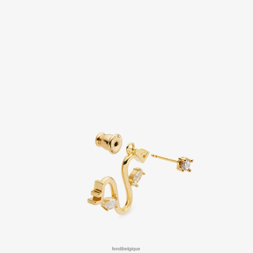 bijoux Fendi ensemble capricorne or femmes 8X8J2J1643 Fendi Belgique