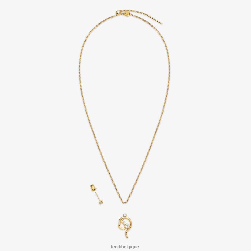 bijoux Fendi ensemble vierge or femmes 8X8J2J1638 Fendi Lunette De Soleil