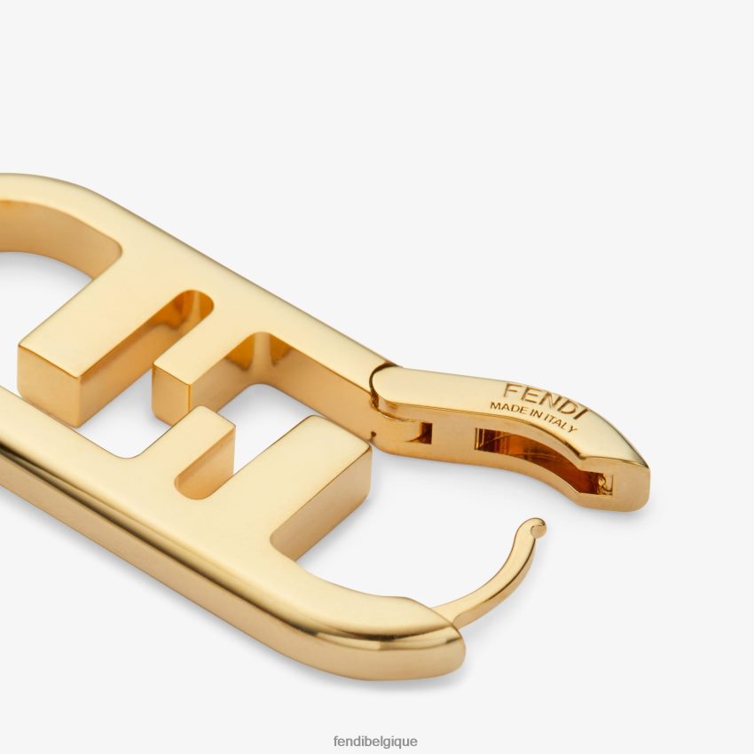 bijoux Fendi boucle or femmes 8X8J2J1660 Fendi Sac