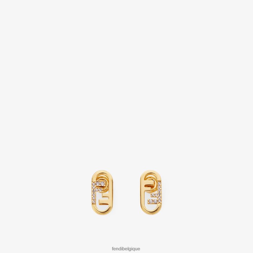 bijoux Fendi boucles d'oreilles o'lock or femmes 8X8J2J1659 Fendi Lunette De Soleil