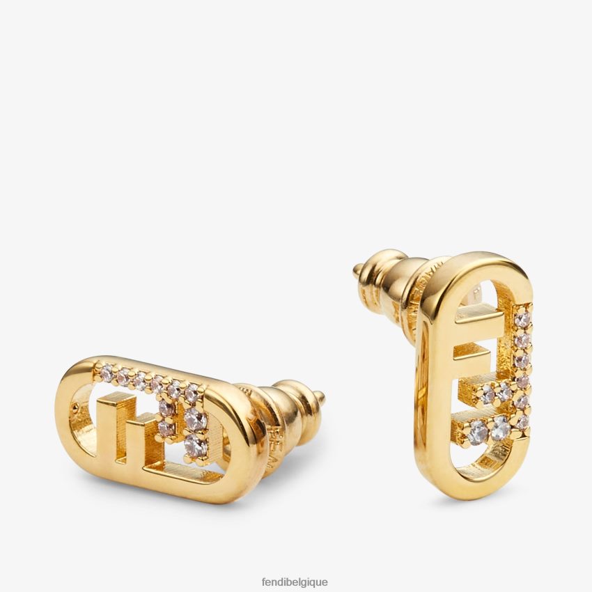 bijoux Fendi boucles d\'oreilles o\'lock or femmes 8X8J2J1659 Fendi Lunette De Soleil