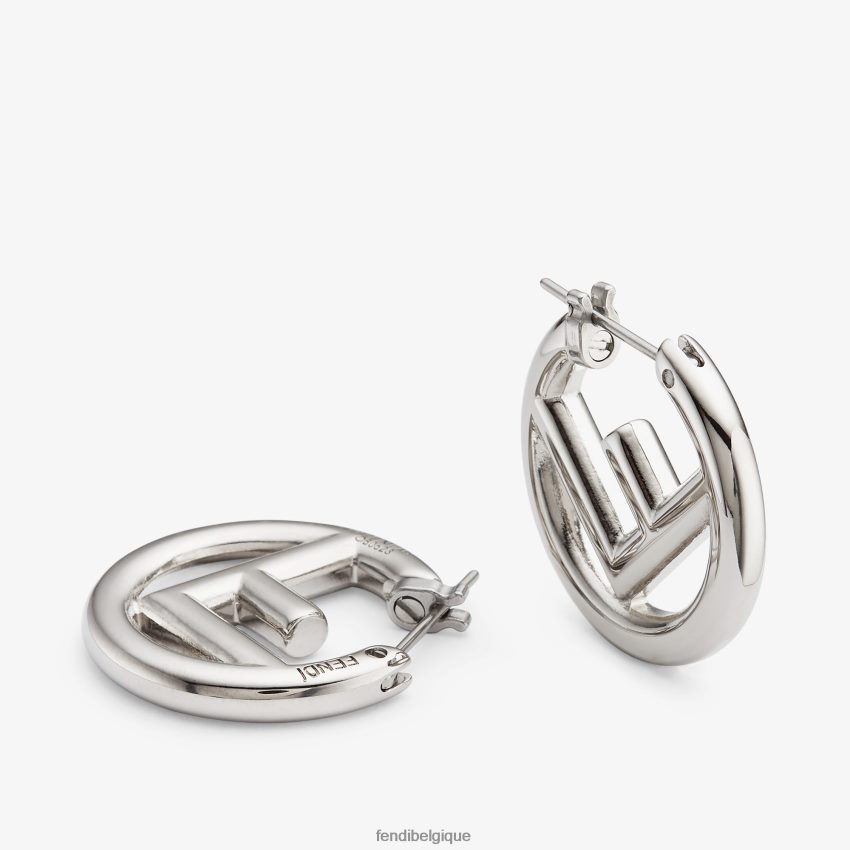 bijoux Fendi boucles d\'oreilles palladium argent femmes 8X8J2J1621 Fendi Sac