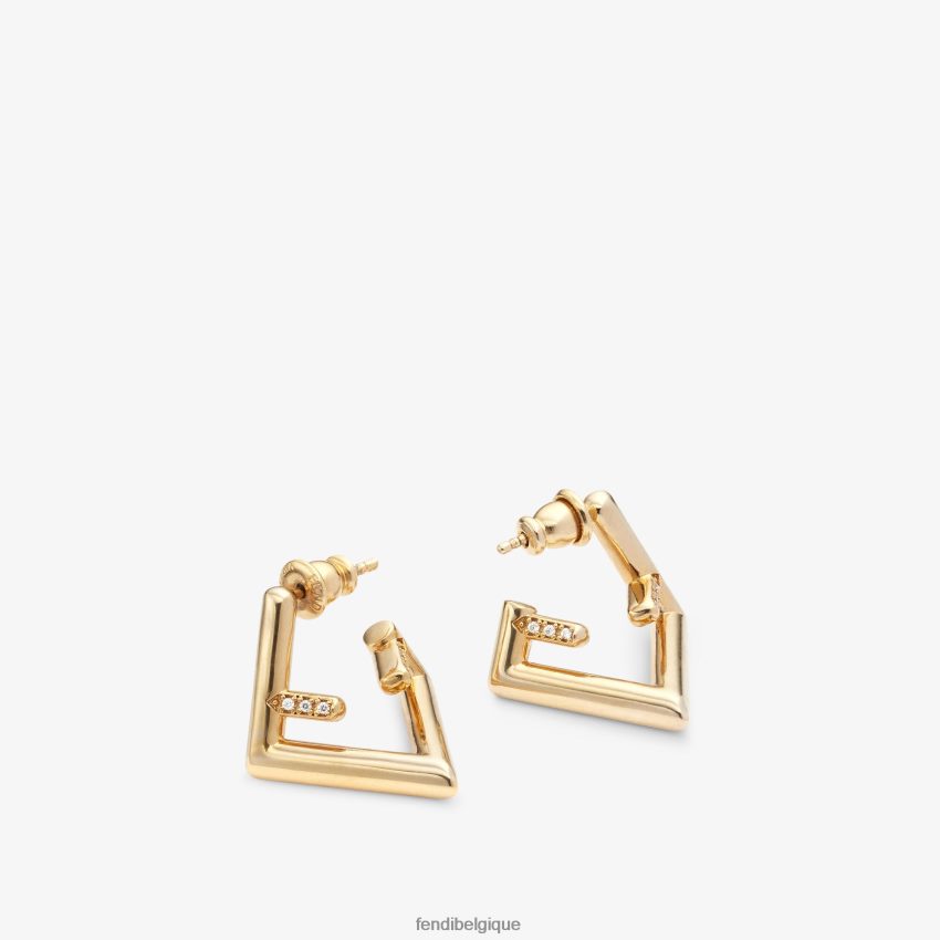 bijoux Fendi premières boucles d\'oreilles argent femmes 8X8J2J1689 Fendi Lunette De Soleil