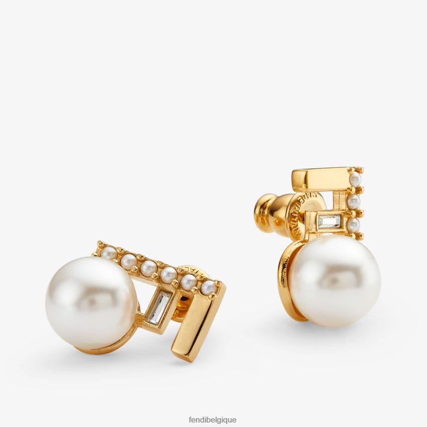 bijoux Fendi premières boucles d\'oreilles or femmes 8X8J2J1714 Fendi Sac