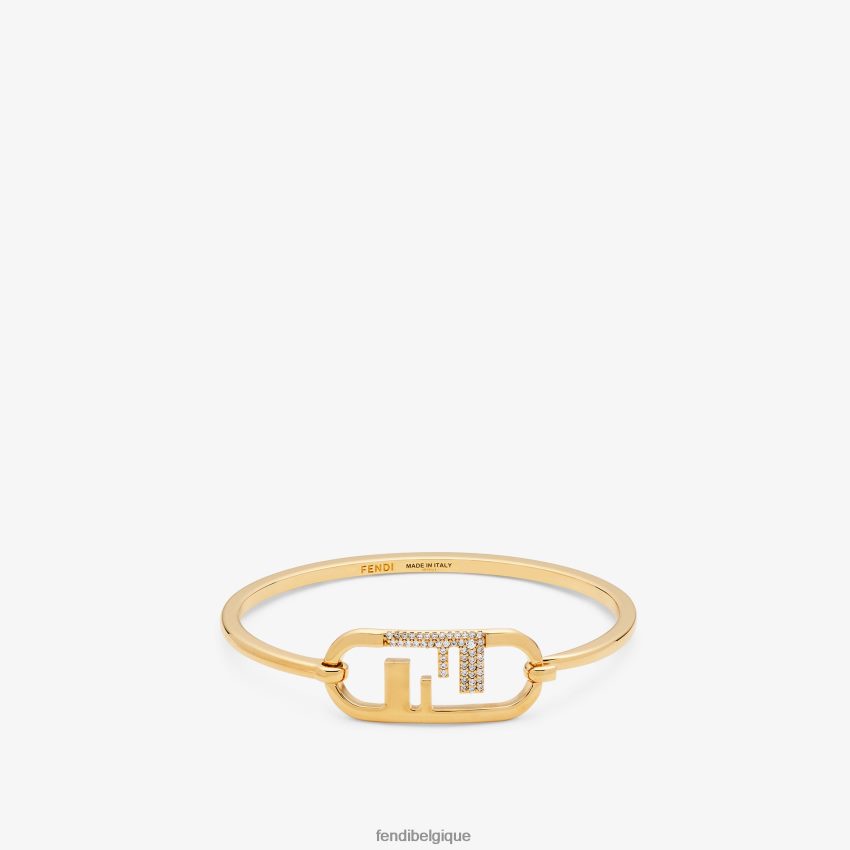 bijoux Fendi bracelet o'lock or femmes 8X8J2J1679 Fendi Belgique