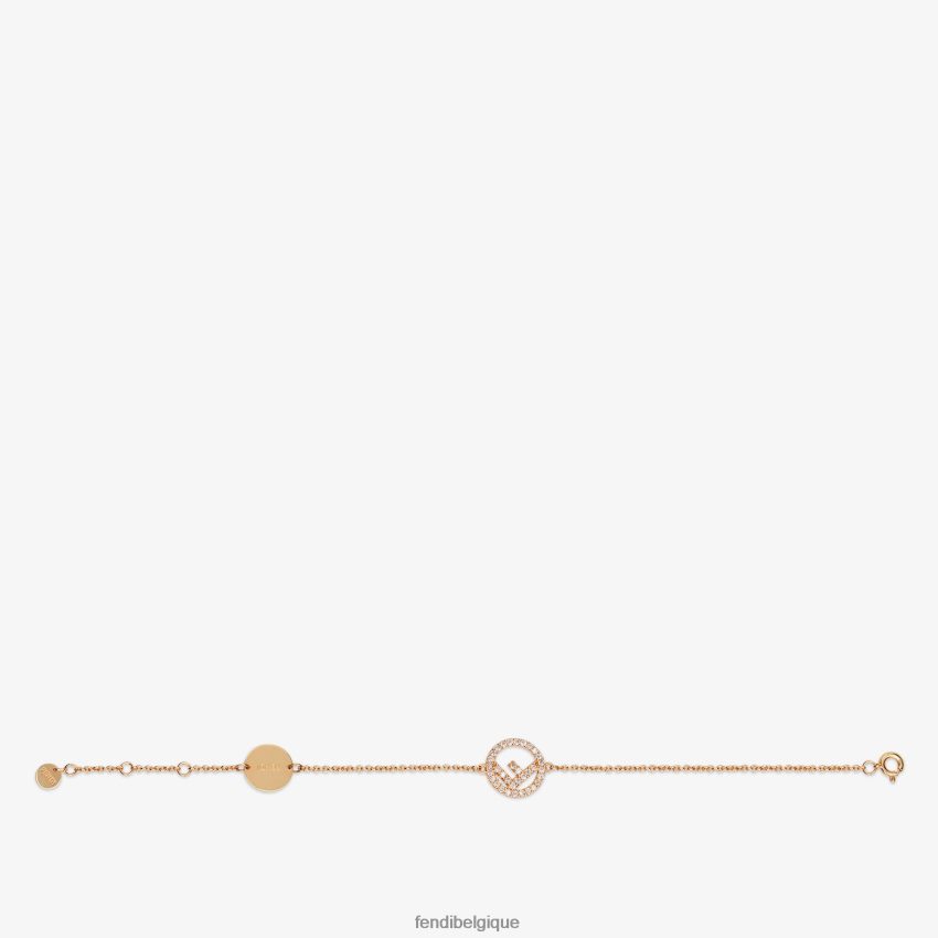 bijoux Fendi bracelet or femmes 8X8J2J1618 Fendi Sac