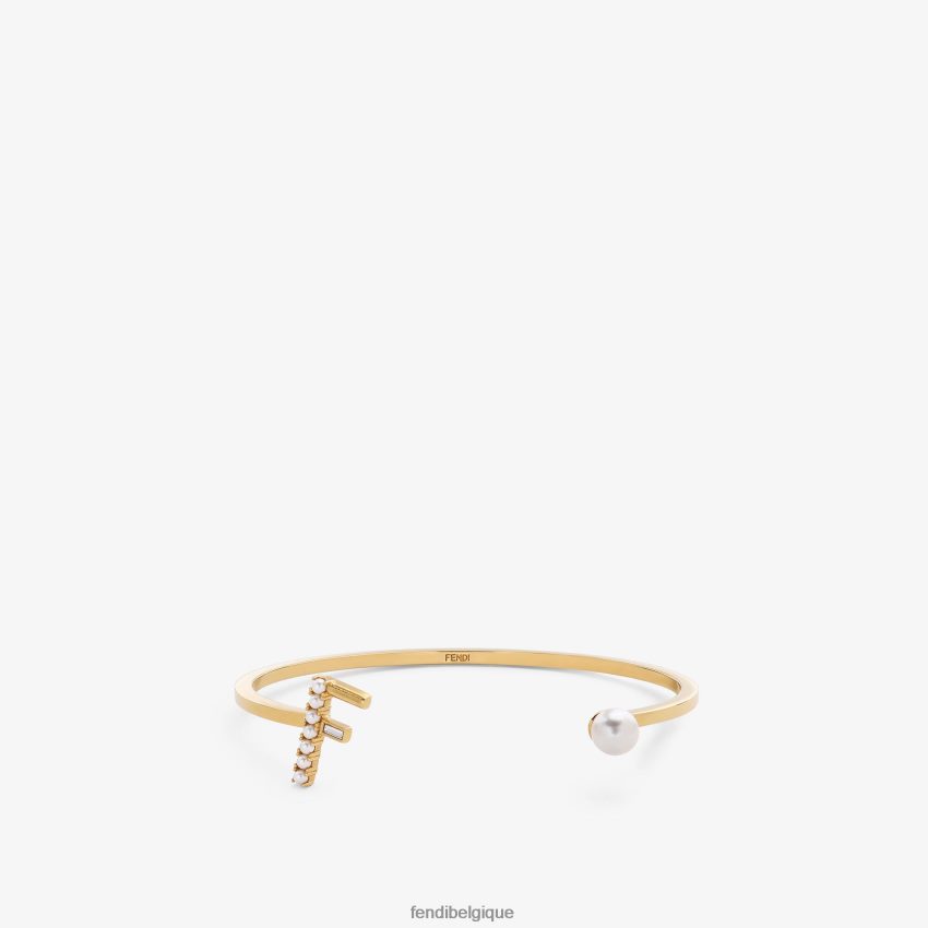 bijoux Fendi bracelet or femmes 8X8J2J1712 Fendi Belgique