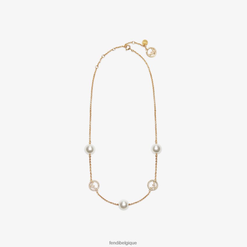 bijoux Fendi collier mode femmes 8X8J2J1789 Fendi Sac