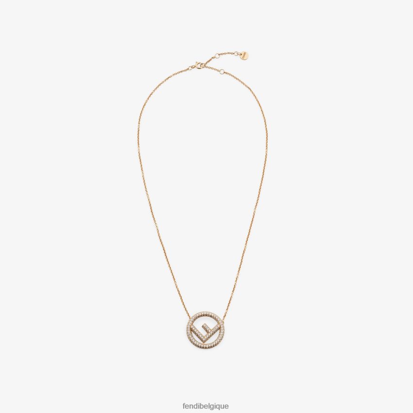 bijoux Fendi collier or femmes 8X8J2J1756 Fendi Sac