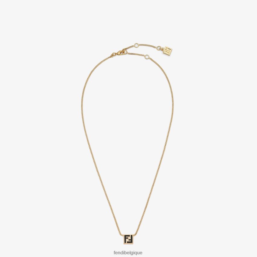 bijoux Fendi collier pour toujours or femmes 8X8J2J1653 Fendi Lunette De Soleil