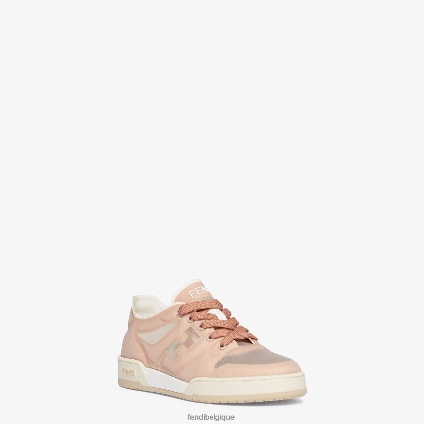 chaussures Fendi hauts en résille rose femmes 8X8J2J1401 Fendi Lunette De Soleil