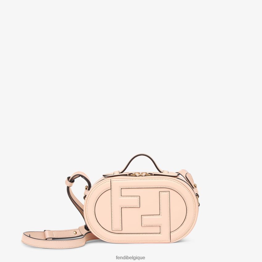accessoires Fendi mini sac en cuir pâle rose femmes 8X8J2J866 Fendi Belgique