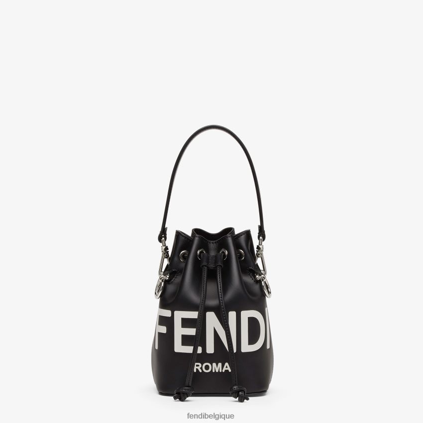 accessoires Fendi mini-sac mon tresor en cuir noir femmes 8X8J2J679 Fendi Sac