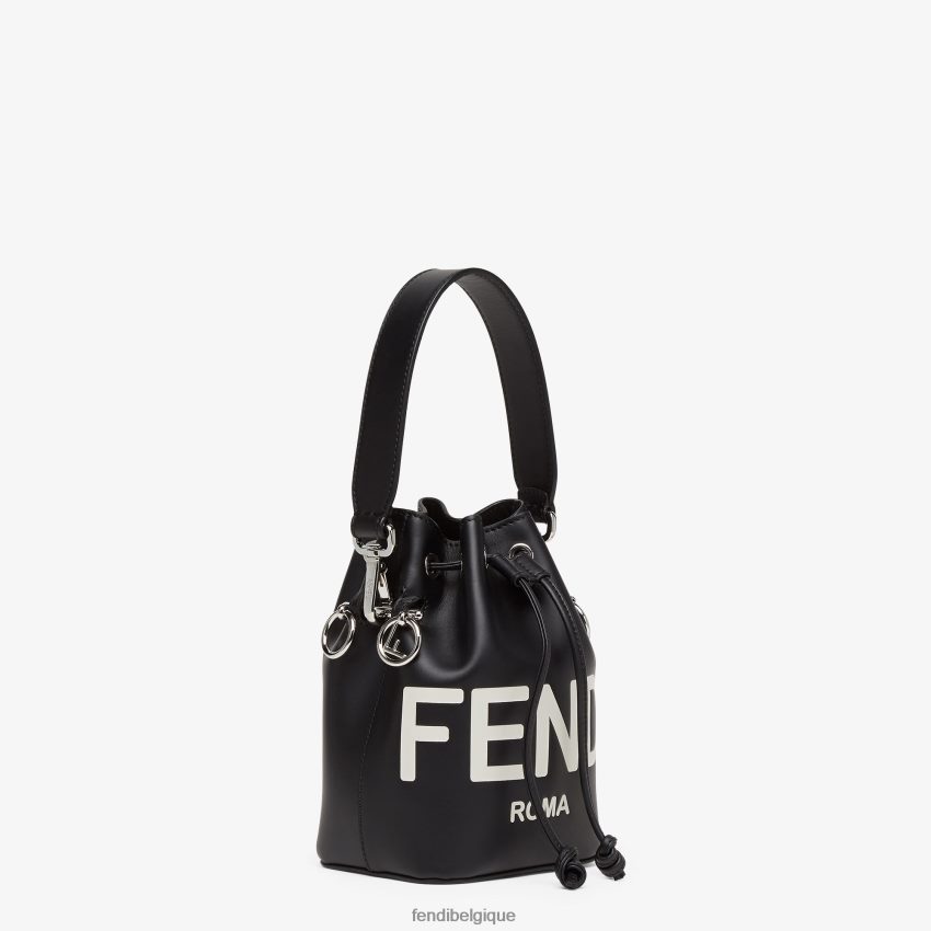 accessoires Fendi mini-sac mon tresor en cuir noir femmes 8X8J2J679 Fendi Sac