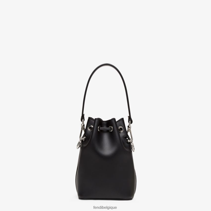 accessoires Fendi mini-sac mon tresor en cuir noir femmes 8X8J2J679 Fendi Sac
