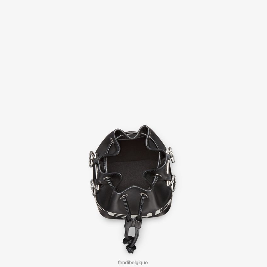 accessoires Fendi mini-sac mon tresor en cuir noir femmes 8X8J2J679 Fendi Sac