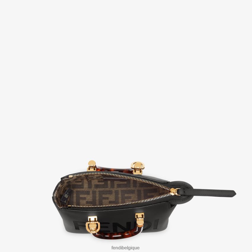 accessoires Fendi petit sac boston en cuir noir femmes 8X8J2J684 Fendi Lunette De Soleil