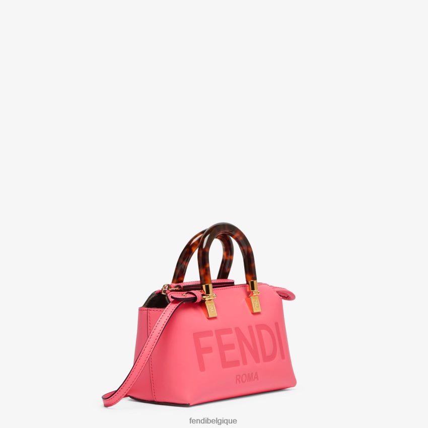 accessoires Fendi petit sac boston en cuir rose femmes 8X8J2J717 Fendi Lunette De Soleil