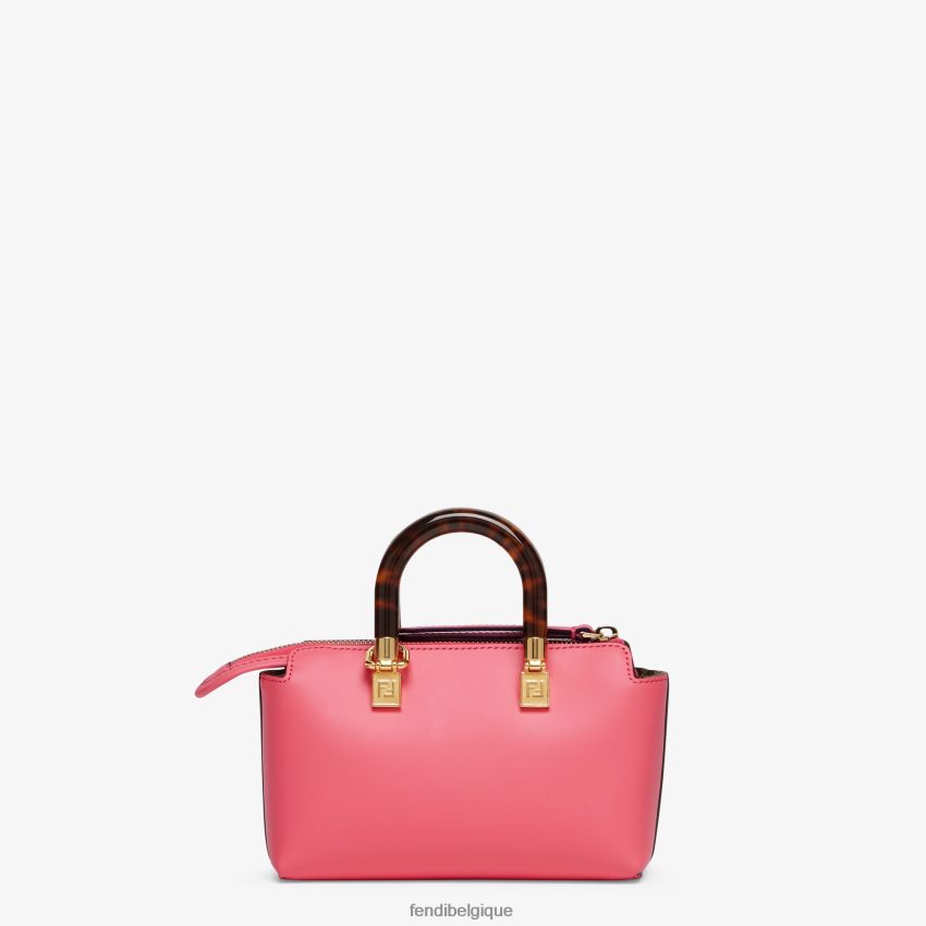 accessoires Fendi petit sac boston en cuir rose femmes 8X8J2J717 Fendi Lunette De Soleil