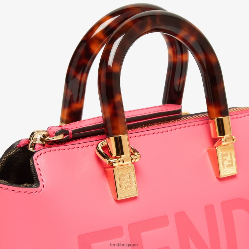 accessoires Fendi petit sac boston en cuir rose femmes 8X8J2J717 Fendi Lunette De Soleil