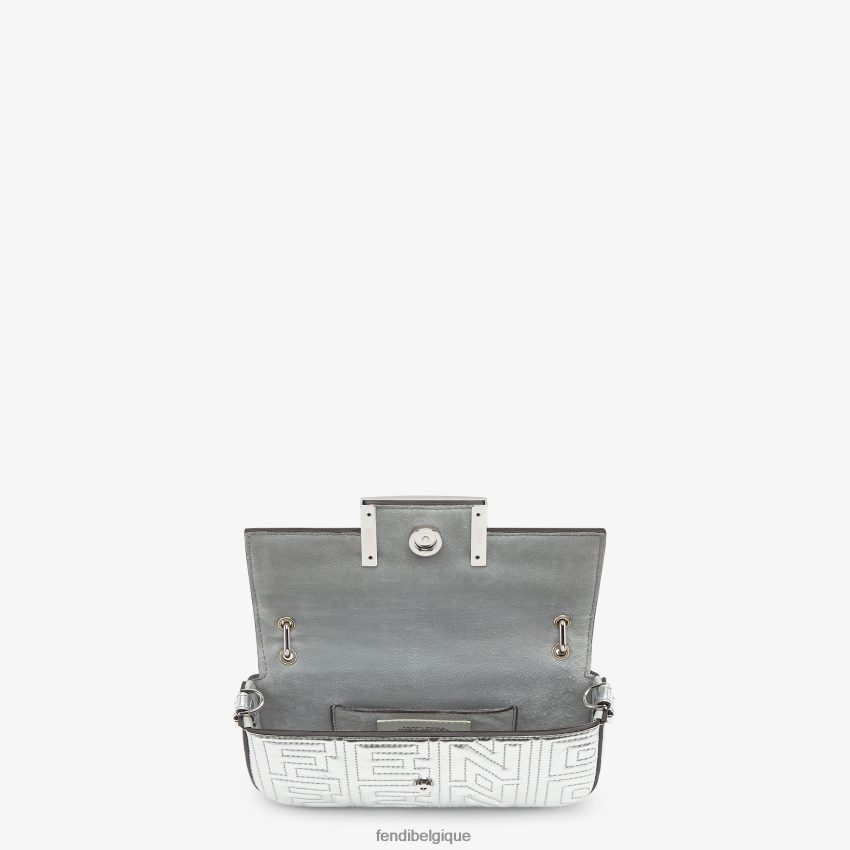 accessoires Fendi pochette en cuir marc jacobs argent femmes 8X8J2J692 Fendi Belgique