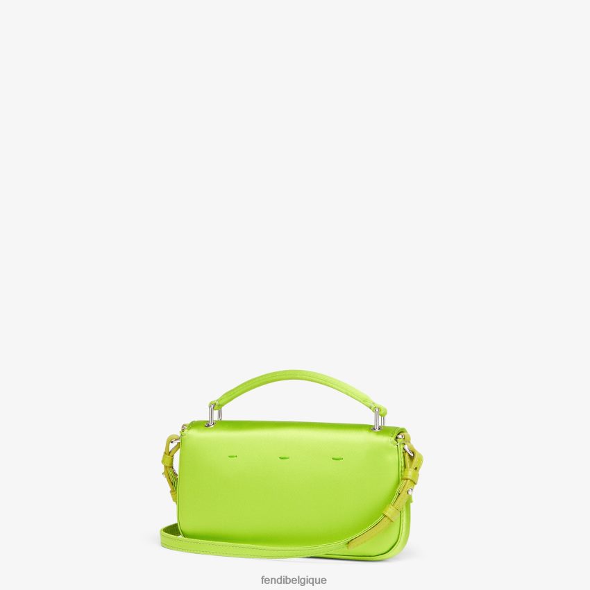 accessoires Fendi pochette en soie acide vert femmes 8X8J2J800 Fendi Belgique