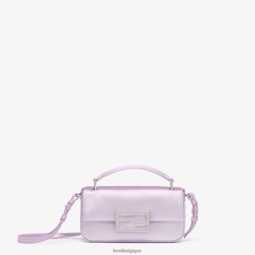 accessoires Fendi pochette en soie lilas violet femmes 8X8J2J808 Fendi Sac
