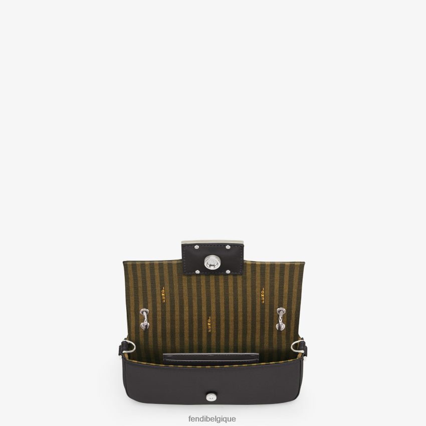 accessoires Fendi pochette en soie noir femmes 8X8J2J805 Fendi Sac