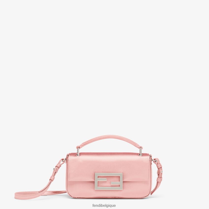 accessoires Fendi pochette en soie rose femmes 8X8J2J809 Fendi Belgique