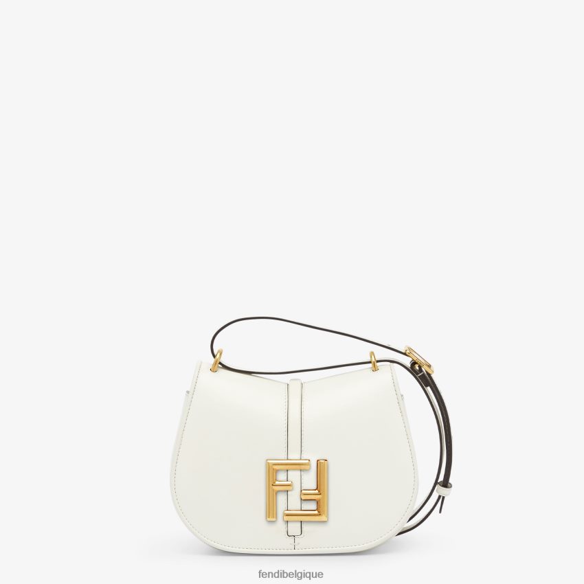 accessoires Fendi allez mini sac en cuir blanc femmes 8X8J2J535 Fendi Sac