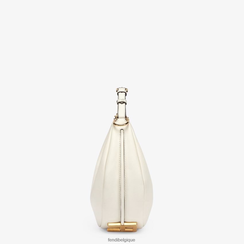 accessoires Fendi petit sac en cuir graphy blanc femmes 8X8J2J570 Fendi Lunette De Soleil