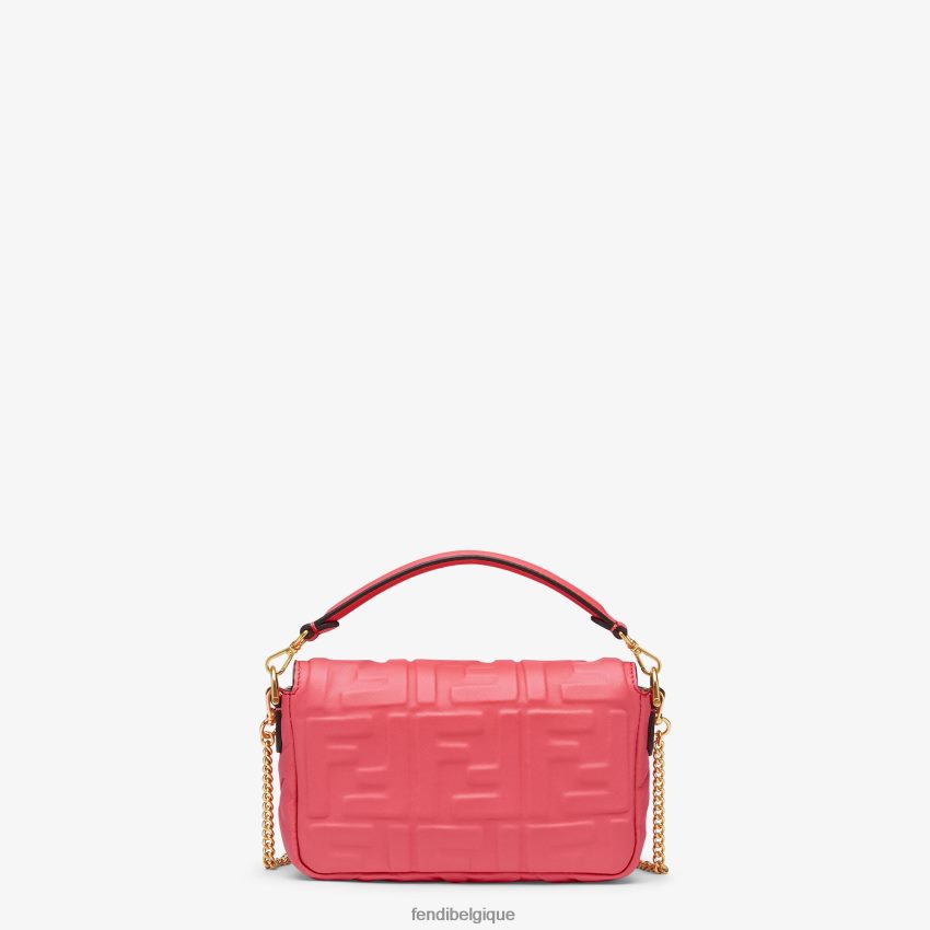 accessoires Fendi sac baguette en cuir nappa mini rose femmes 8X8J2J630 Fendi Lunette De Soleil