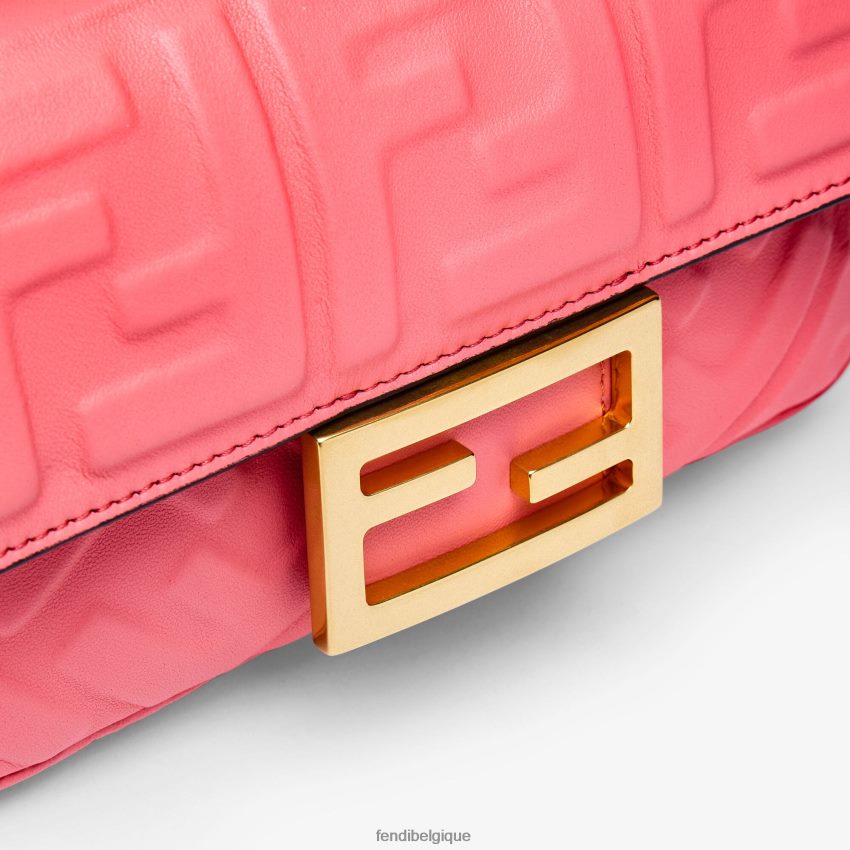 accessoires Fendi sac baguette en cuir nappa mini rose femmes 8X8J2J630 Fendi Lunette De Soleil