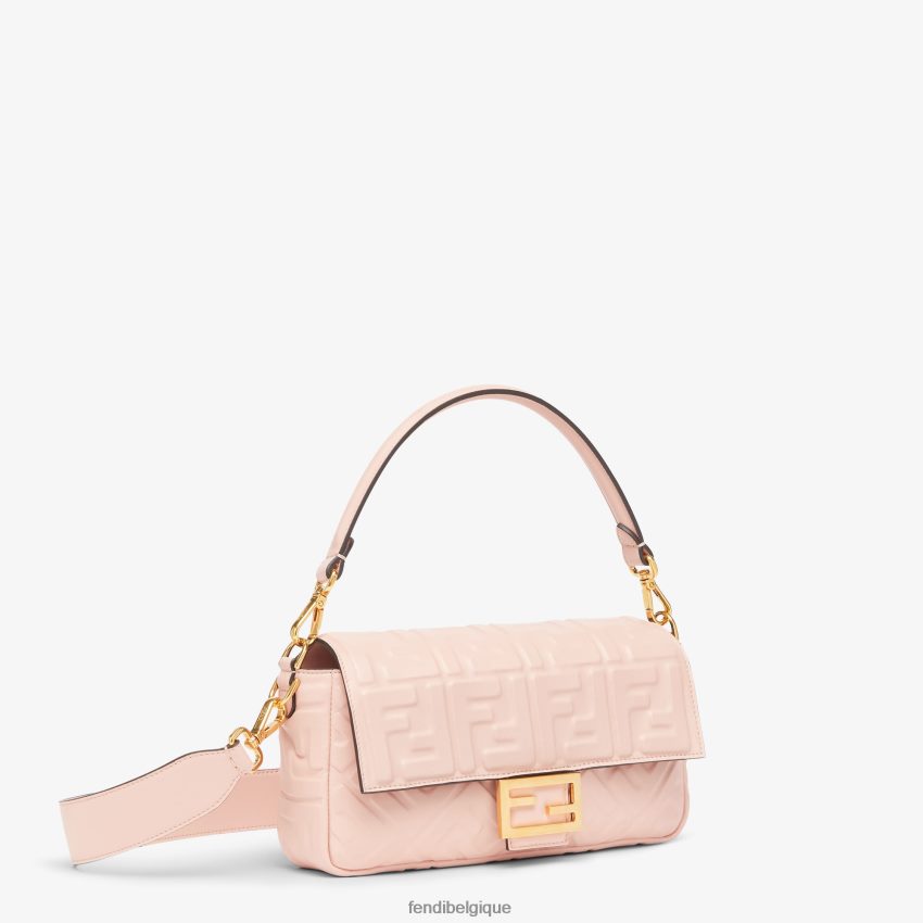 accessoires Fendi sac baguette en cuir nappa rose femmes 8X8J2J813 Fendi Lunette De Soleil
