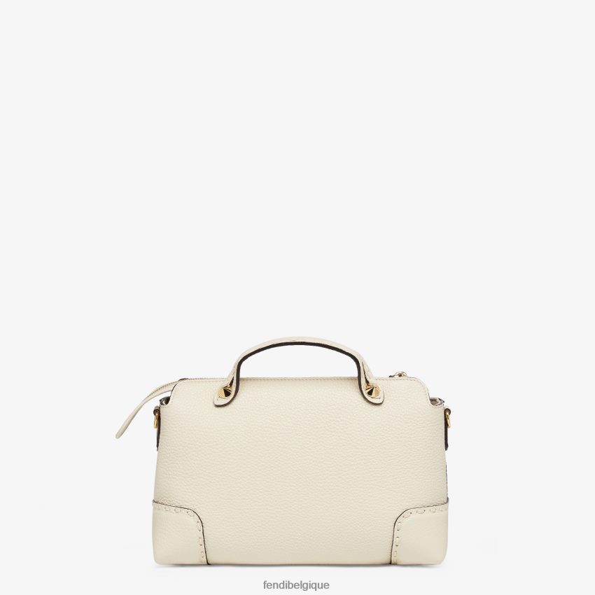 accessoires Fendi sac boston camellia selleria avec surpiqûres oversize beige femmes 8X8J2J731 Fendi Belgique