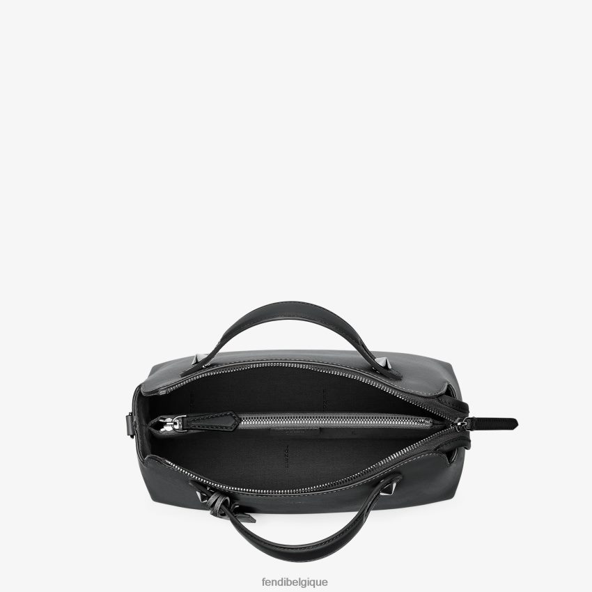 accessoires Fendi sac boston en cuir noir femmes 8X8J2J889 Fendi Sac