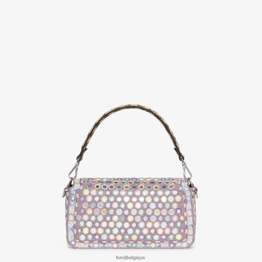 accessoires Fendi sac de réédition avec multibroderie multicolore femmes 8X8J2J780 Fendi Lunette De Soleil